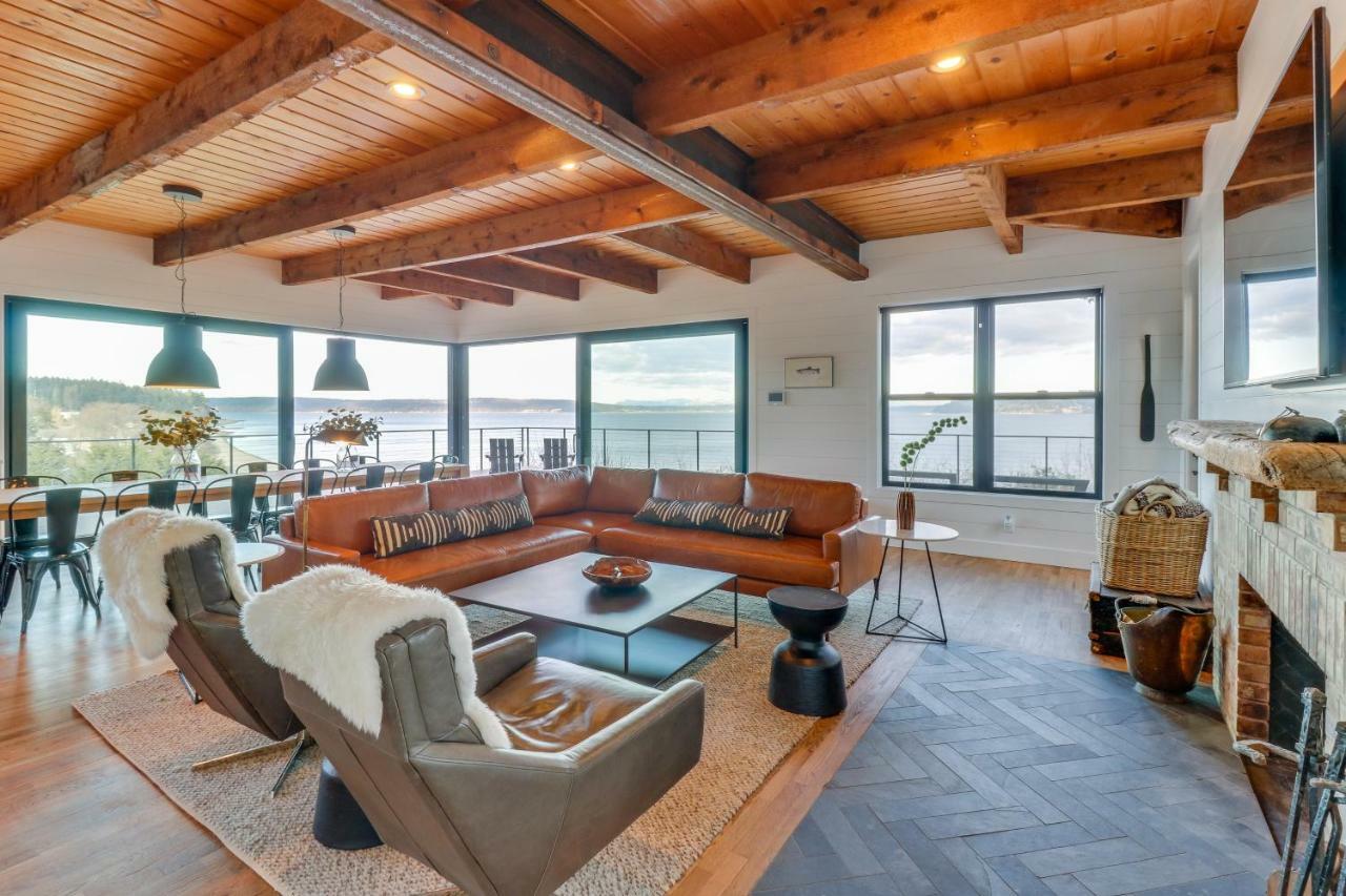 Whidbey Island Modern Farmhouse Greenbank Extérieur photo